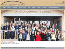 Tablet Screenshot of ljcommunitycenter.org